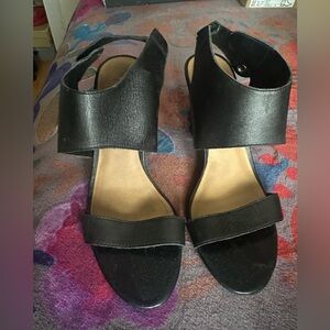 Franco Sarto Black Women's Sandals